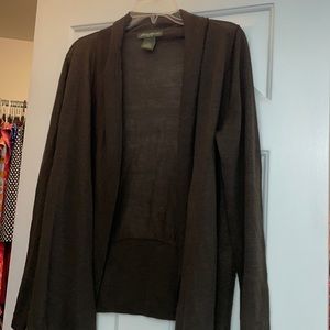 Eddie Bauer brown sweater